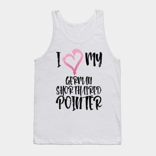 I love my German Shorthaired Pointer in oval! Especially for GSP owners! Tank Top